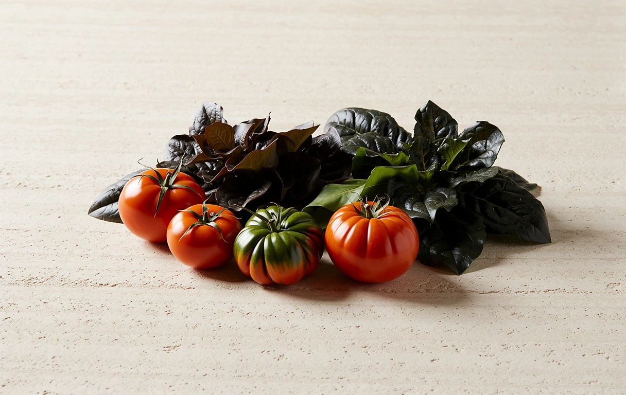 Frische gesunde Zutaten